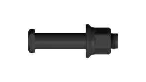 BULON RUEDA TRAS 1633/1938/AXOR 22X110 C/ TUERCA LLAVE 32MM C/ARO